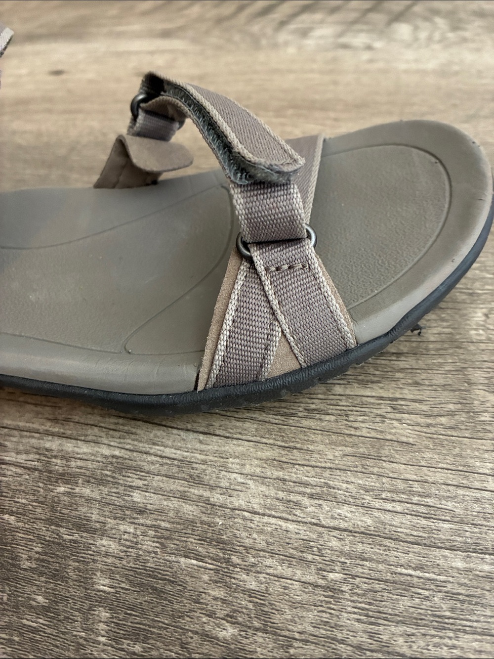 Teva Taupe Outdoor Strappy Sandals - Picture 7 of 15